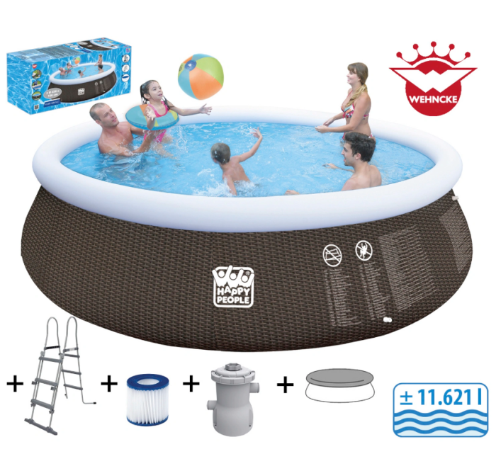 Happy People Quick Up Pool Set, 450x106 cm, 77505